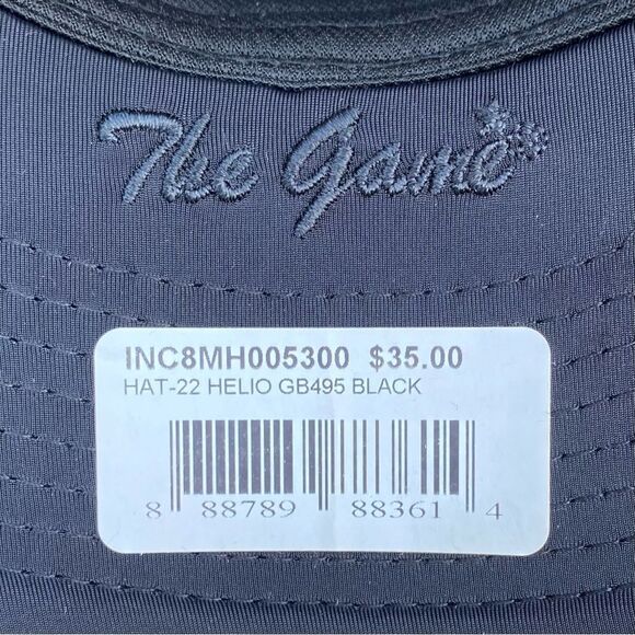 NWT New The Game Helio Castroneves Auto Nation SiriusXM Black Baseball Cap/Hat - Picture 11 of 11